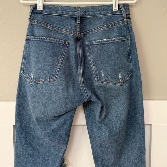 AGOLDE Jamie High Rise Classic Fit Jeans in Angst - Picture 7 of 11